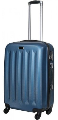 Середня пластикова валіза 64 л Vip Collection Benelux 24 Navy