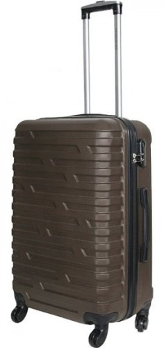 Середня пластикова валіза 64 л Vip Collection Costa Brava 24 Brown