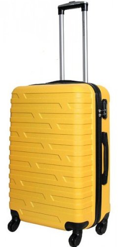 Средний пластиковый чемодан 64 л Vip Collection Costa Brava 24 Yellow