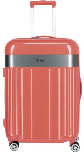 Средний пластиковый чемодан 69 л Titan Spotlight Flash Cape Coral Средний пластиковый чемодан 69 л Titan Spotlight Flash Cape Coral