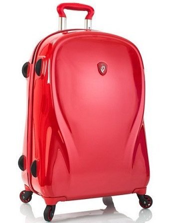 Середня валіза із полікарбонату 73 л Heys xcase 2G, червона