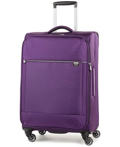 Середня текстильна валіза на 4-х колесах 57/67 л Rock Vapour-Lite II (M) Purple Середня текстильна валіза на 4-х колесах 57/67 л Rock Vapour-Lite II (M) Purple