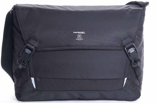 Сумка для ноутбука 15" Hedgren Link TIE Messenger Black