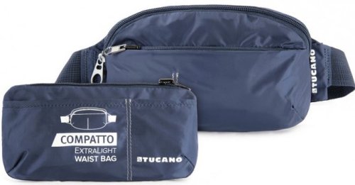 Сумка на пояс розкладна Tucano COMPATTO XL WAISTBAG PACKABLE (синя) Сумка на пояс розкладна Tucano COMPATTO XL WAISTBAG PACKABLE (синя)
