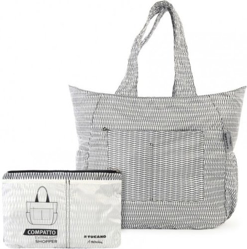 Сумка раскладная Tucano COMPATTO SHOPPER MENDINI (белая)