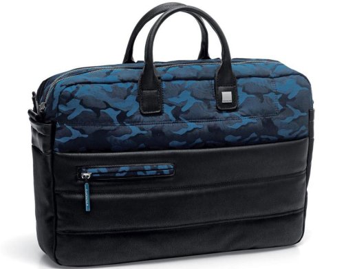 Сумка с двумя отделениями для ноутбука 15.6" Roncato Boston Camouflage blue