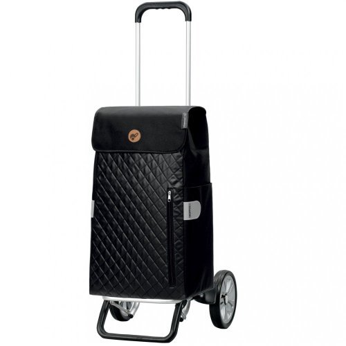 Сумка-тележка Andersen Alu Star Shopper Mari на 45 л Черная