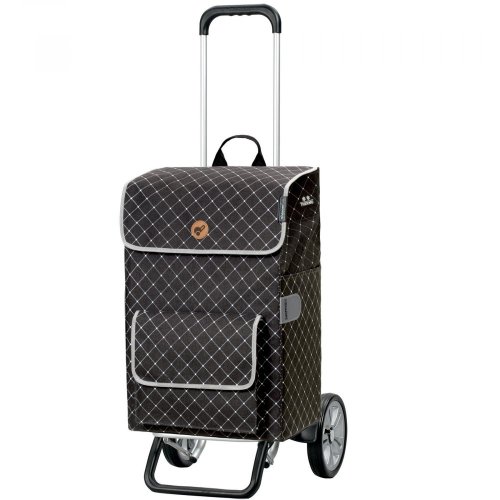 Сумка-тележка Andersen Alu Star Shopper Tamo c термокарманом на 51 л Антрацит Сумка-тележка Andersen Alu Star Shopper Tamo c термокарманом на 51 л Антрацит