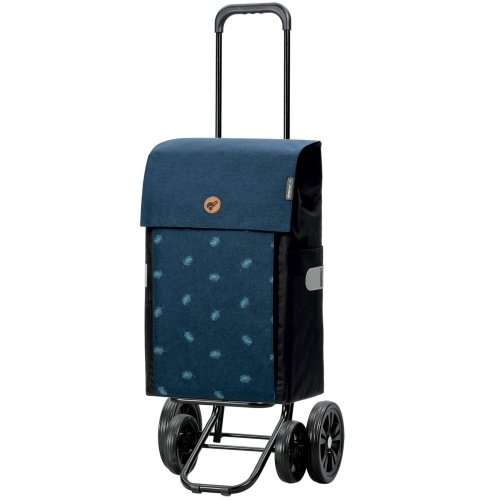 Сумка-тележка Andersen Quattro Shopper Ando на четырех колесах Синий