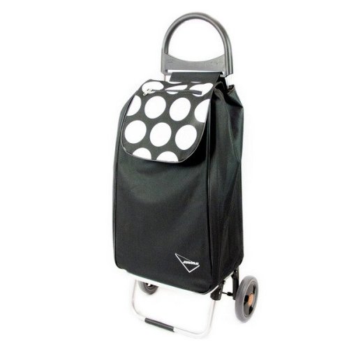 Сумка-тележка Aurora Rio 50 Black/White Pois Сумка-тележка Aurora Rio 50 Black/White Pois