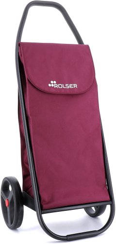 Сумка-тележка Rolser Com MF 8 Black Tube Azul – 53 л, 3,5 кг Красная