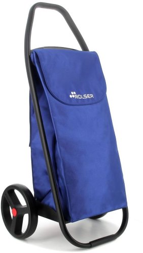 Сумка-тележка Rolser Com MF 8 Black Tube Azul – 53 л, 3,5 кг Синяя