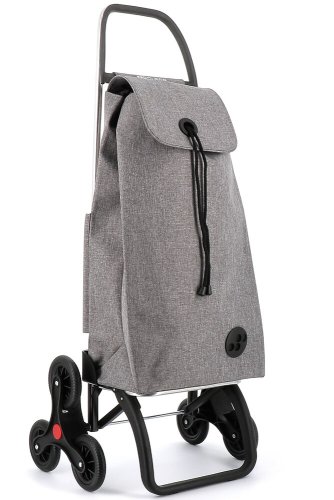 Сумка-тележка Rolser I-Max Tweed на 6-ти колесах Серая