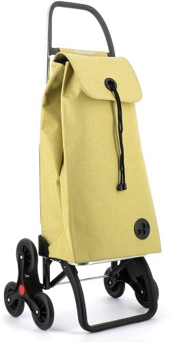 Сумка-тележка Rolser I-Max Tweed на 6-ти колесах Желтая