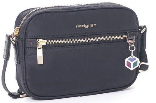 Сумочка через плечо 0.98 л Hedgren Premium Charm Crossover Spark Black Сумочка через плечо 0.98 л Hedgren Premium Charm Crossover Spark Black
