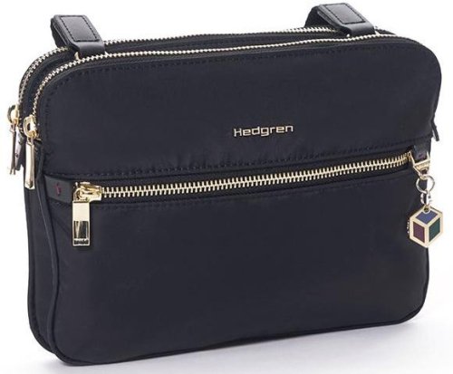 Сумочка через плечо 1.68 л Hedgren Premium Charm Crossover Attraction Black