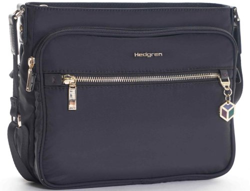 Сумочка через плече 5.59 л Hedgren Premium Charm Crossover Magic M Black