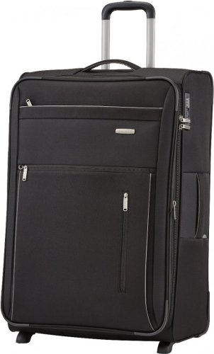 Travelite Capri 116/131 л валіза з поліестеру на 2 колесах чорна