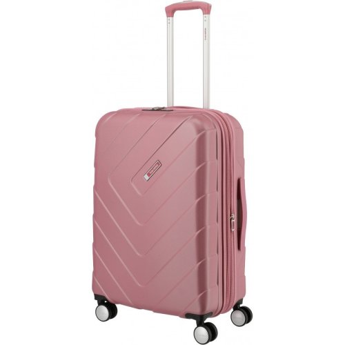Travelite KALISTO 70/80 л валіза з полікарбонату на 4 колесах рожева Travelite KALISTO 70/80 л валіза з полікарбонату на 4 колесах рожева