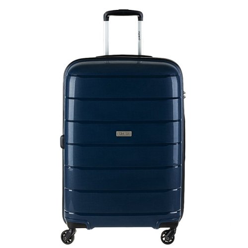 Travelite Mailand 109 л валіза з поліпропілену на 4 колесах синя Travelite Mailand 109 л валіза з поліпропілену на 4 колесах синя
