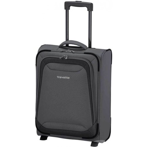 Travelite Naxos 38 л чемодан из полиэстера на 2-х колесах серый Travelite Naxos 38 л чемодан из полиэстера на 2-х колесах серый