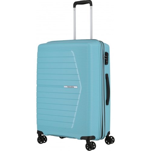 Travelite NUBIS 70/76 л валіза з поліпропілену на 4 колесах блакитна