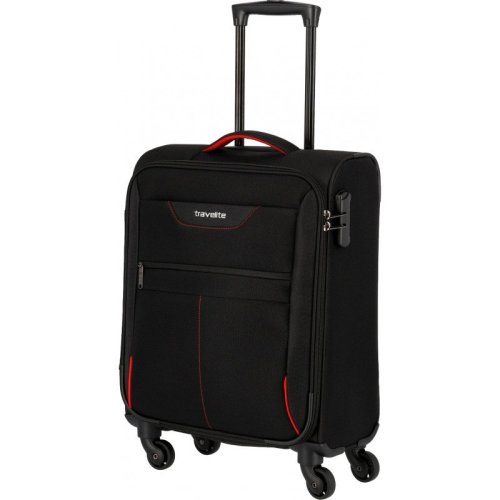 Travelite SUNNY BAY 34 л чемодан из полиэстера на 4 колесах черный Travelite SUNNY BAY 34 л чемодан из полиэстера на 4 колесах черный