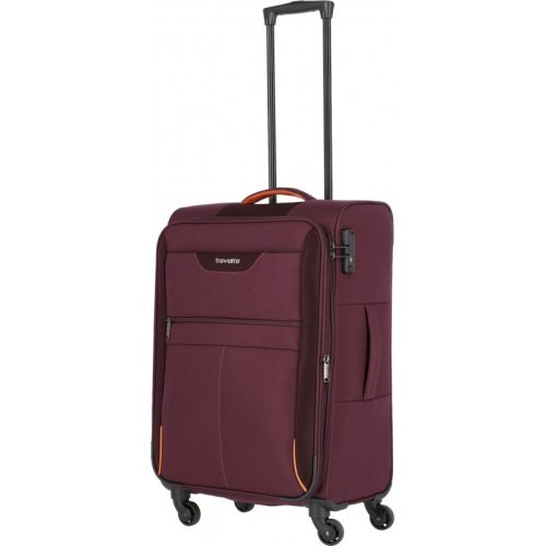 Travelite SUNNY BAY 60/70 л валіза з поліестеру на 4 колесах вишнева Travelite SUNNY BAY 60/70 л валіза з поліестеру на 4 колесах вишнева