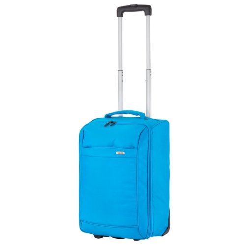 TravelZ Fordable 34 Blue 34 л сумка дорожная на колесах из полиэстера синяя