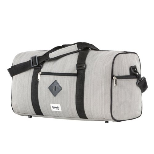 TravelZ Hipster 36 Grey 36 л сумка дорожня з поліестеру сіра