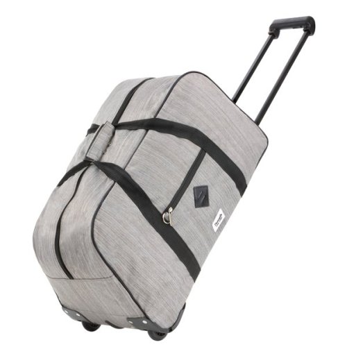 TravelZ Hipster 51 Grey 51 л сумка дорожная на колесах из полиэстера серая