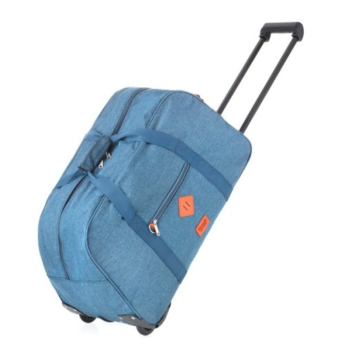 TravelZ Hipster 51 Jeans Blue 51 л сумка дорожная на колесах из полиэстера синяя TravelZ Hipster 51 Jeans Blue 51 л сумка дорожная на колесах из полиэстера синяя