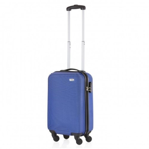 TravelZ Horizon (S) Blue 35 л валіза із пластику на 4 колесах синя