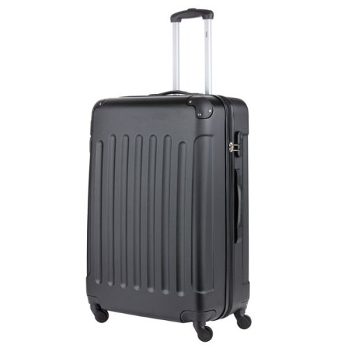 TravelZ Light (L) Black 76 л чемодан из пластика на 4 колесах черный