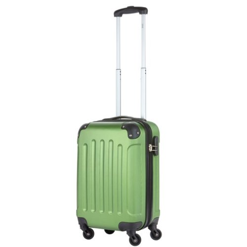 TravelZ Light (S) Khaki/Green 25 л чемодан из пластика на 4 колесах зеленый