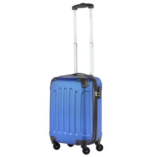 TravelZ Light (S) Navy Blue 25 л валіза із пластику на 4 колесах синя