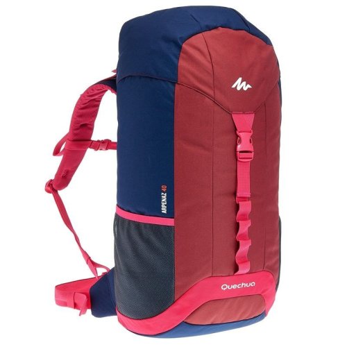 Туристический рюкзак 40 л. Quechua ARPENAZ бордо с синим