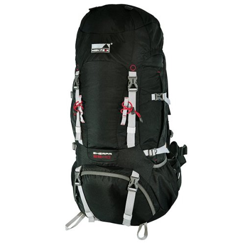 Туристический рюкзак High Peak Sherpa 55+10 (Black)