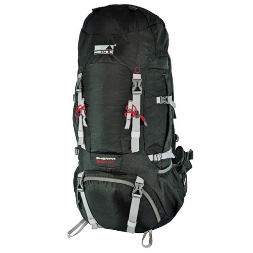 Туристичний рюкзак High Peak Sherpa 65+10 (Black)