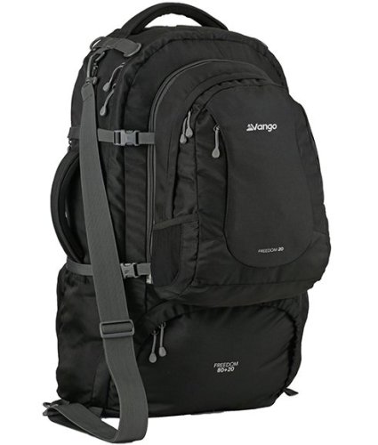 Туристический рюкзак Vango Freedom 80+20 Black Туристический рюкзак Vango Freedom 80+20 Black