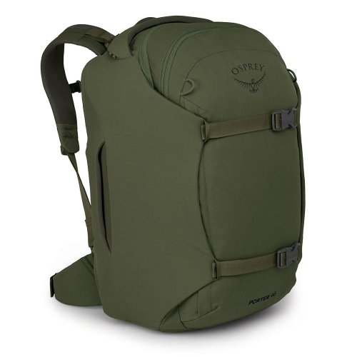 Універсальний рюкзак Osprey Porter для подорожей та для міста з відділенням під ноутбук Зелений