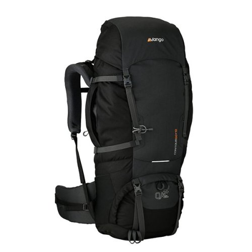 Vango Contour 60+10 л рюкзак туристический из полиэстера черный