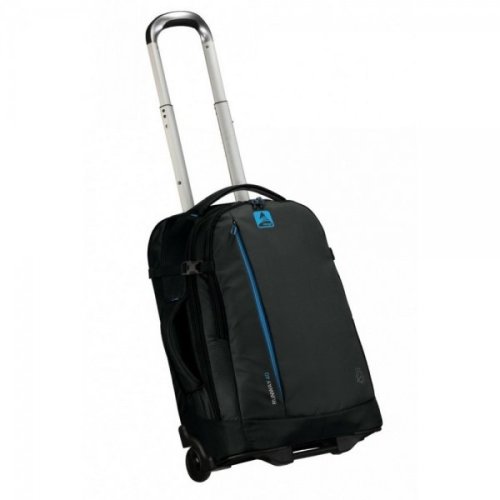Vango Runway 40 л сумка на 2 колесах с отделением для планшета из полиэстера серая