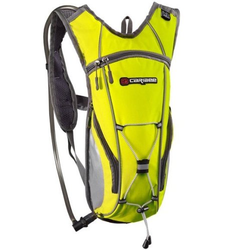 Велорюкзак с гидратором Caribee Hi Vis Flow 2L Yellow