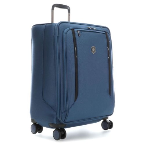 Victorinox Travel WERKS TRAVELER 6.0/Blue 75 л валіза з текстилю на 4 колесах синя Victorinox Travel WERKS TRAVELER 6.0/Blue 75 л валіза з текстилю на 4 колесах синя