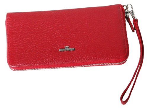 Женский клатч-кошелек кожаный Vip Collection 1502-F Красный Женский клатч-кошелек кожаный Vip Collection 1502-F Красный