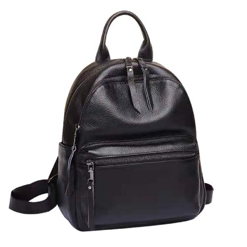 Женский кожаный повседневный рюкзак Olivia Leather Черный Женский кожаный повседневный рюкзак Olivia Leather Черный
