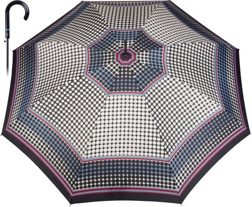 Женский зонтик трость PIERRE CARDIN Pointille Черный