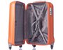 Малый чемодан из пластика на 4-х колесах 37,5 л PUCCINI PARIS оранжевый