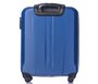 Малый чемодан из пластика на 4-х колесах 37,5 л PUCCINI PARIS синий